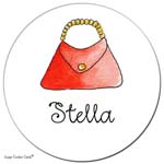 Sugar Cookie Gift Stickers - Red Bag